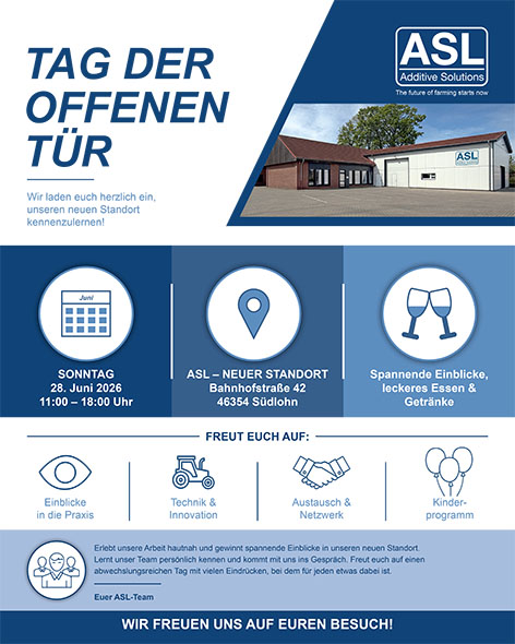 Tag der offenen Tür ASL in 2026